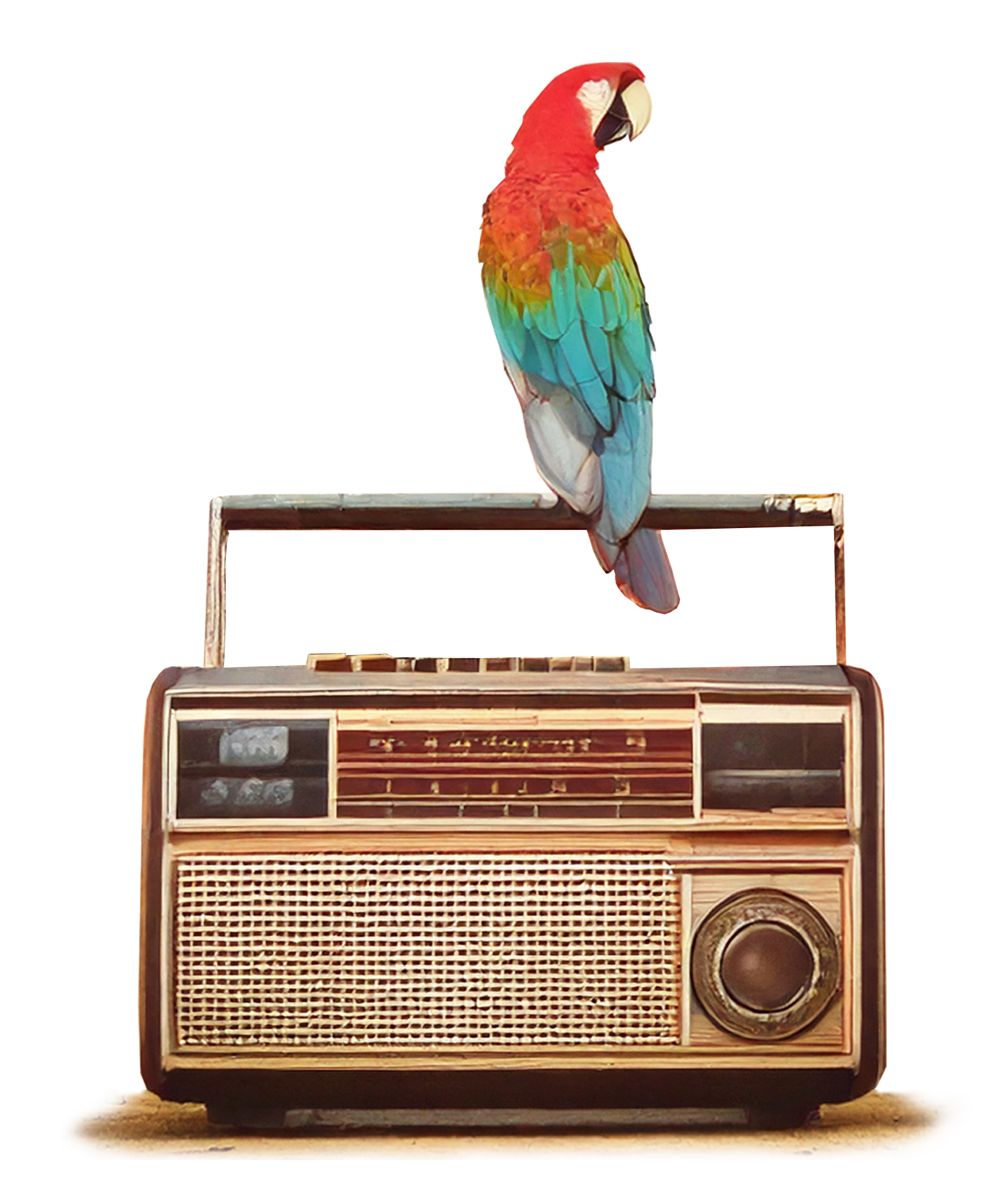 Pirate and the Lone Voice_Radio and Parrot_16-9